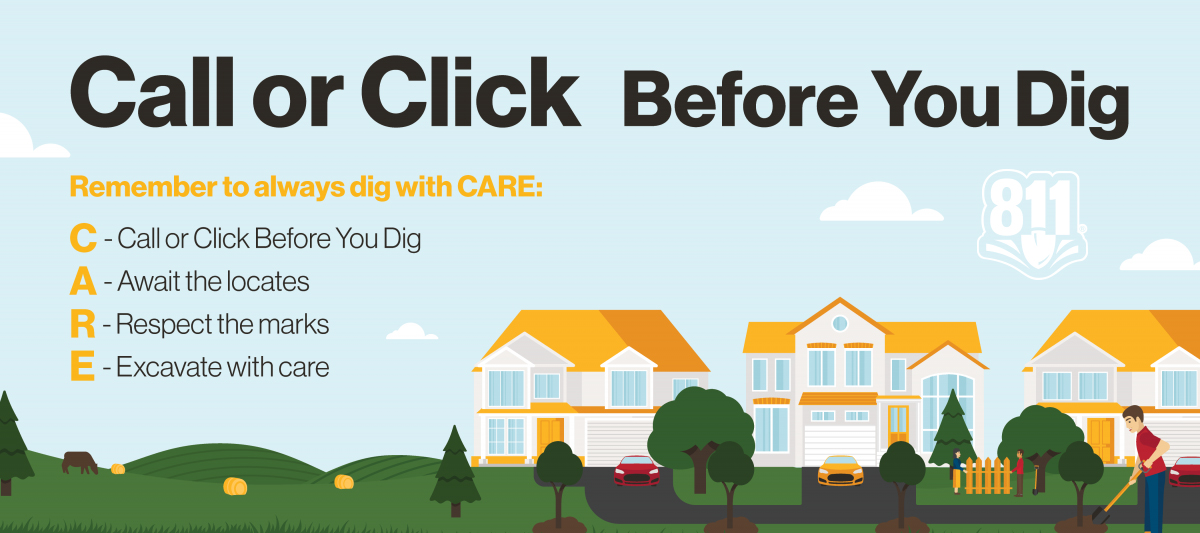 Call or Click Before You Dig